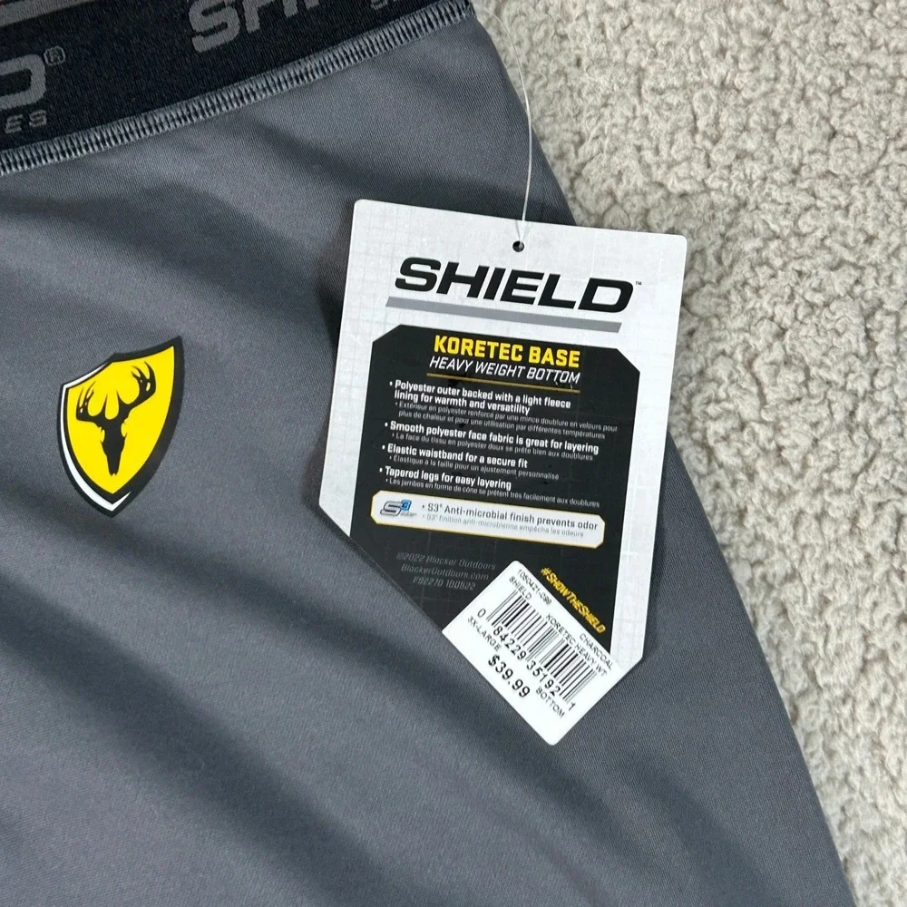 Blocker Outdoors Shield Koretec Base Heavyweight Bottom Charcoal Grey 3XL NEW‎